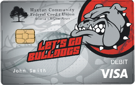 Bulldog debit card